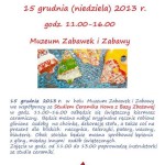 Kiermasz ceramicznym w Muzeum Zabawek i Zabawy