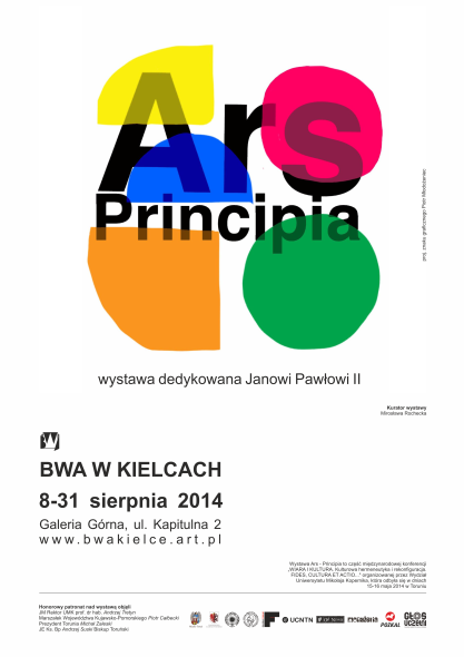 Ars principia plakat_BWA Kielce