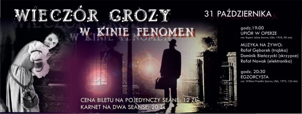 Wieczór grozy w kinie Fenomen