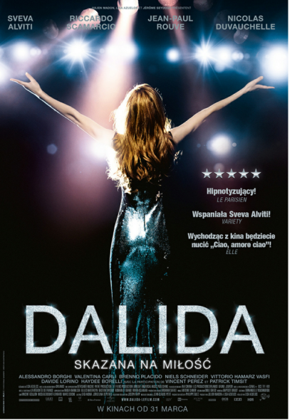 DALIDA - polski plakat filmu