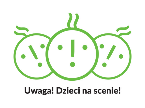 logo Uwaga! Dzieci na scenie!