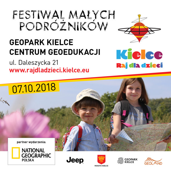 Festiwal Malych Podroznikow Kielce Raj dla dzieci organizowany przez Miasto Kielce i National Geographic