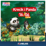 Nowi bohaterowie heliosowych Filmowych Poranków! „Krecik i Panda” polecają się na niedzielę 16.06.