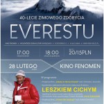 40-lecie zimowego zdobycia Everestu w kinie Fenomen – 28 lutego 2020r.